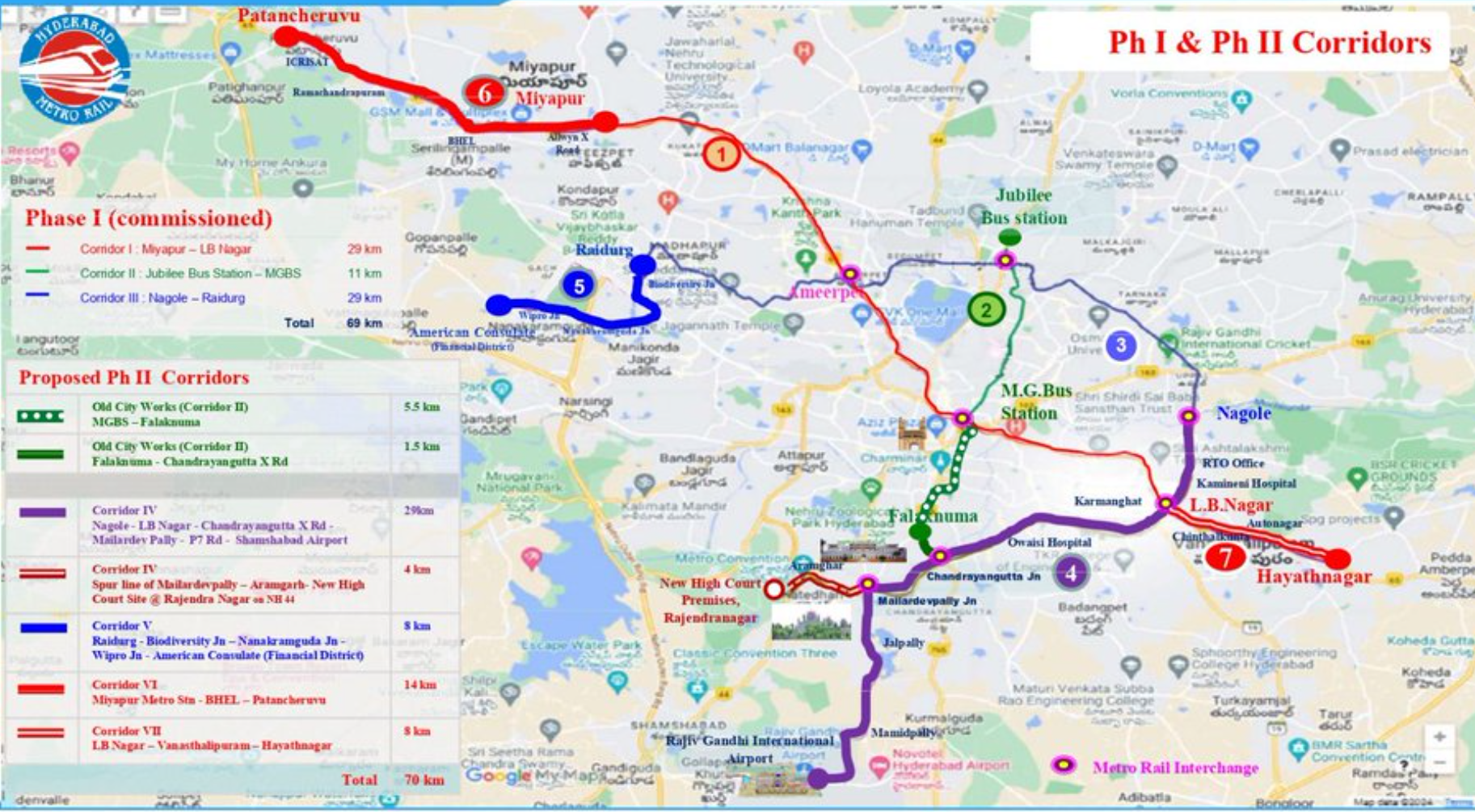 Hyderabad Metro Phase 2 Expansion: New Routes Finalised to Connect Airport and Other Areas.