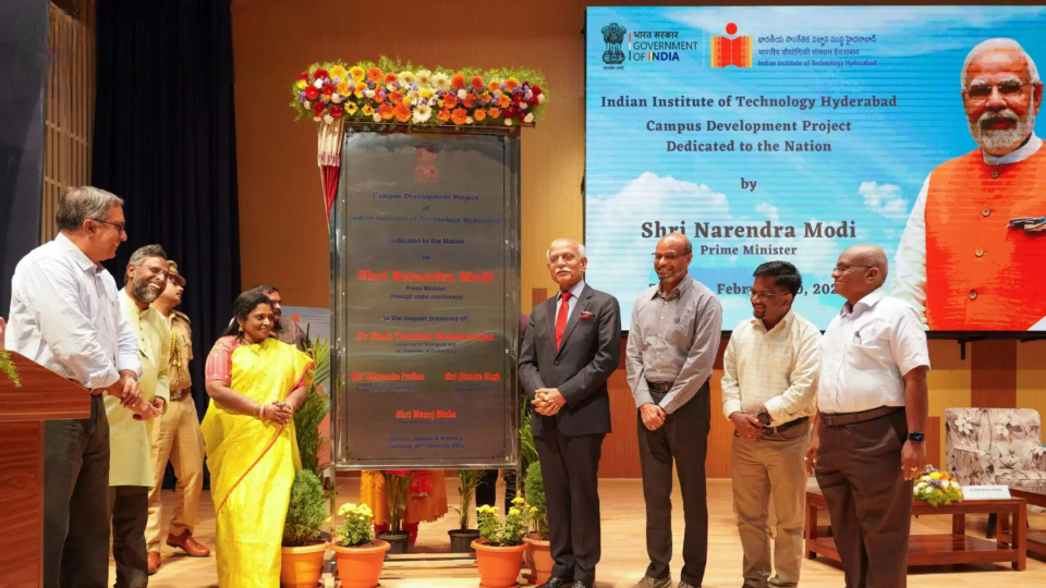 PM Modi Inaugurates IIT Hyderabad Campus, Hails Its Innovation and Research