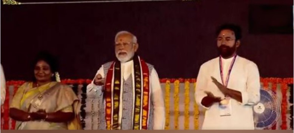 PM Modi Unveils Development Projects Worth Rs 7,200 Crore in Sangareddy, Telangana